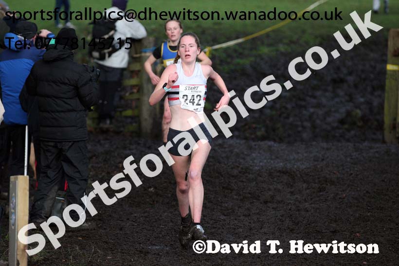 Senior womens Northern Cross Country Champs., Witton Park, Blackburn. Photo: David T. Hewitson/Sports for All Pics